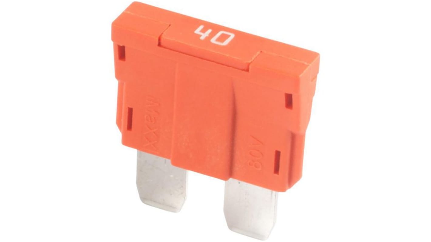 iMaXX 40A Orange Blade Fuse Automotive Fuse, 80V dc