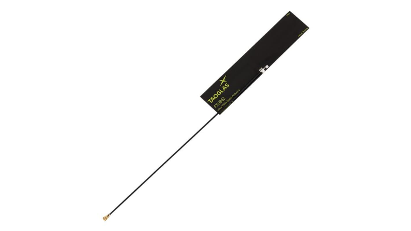 Antena wielopasmowa, zewnętrzna FXUB63.07.0150C Klej, Złącze męskie SMA Kwadrat, Taoglas 5dBi 4G LTE, 5G NR, FR1, HSPA,