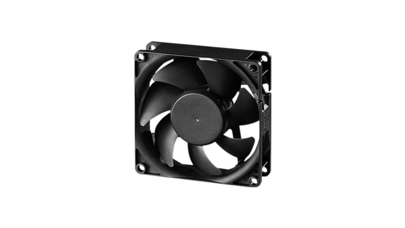 Sunon Axial Fan, 24, dc Operation, 90m³/h, 137mA Max, IP68, 80x25mm