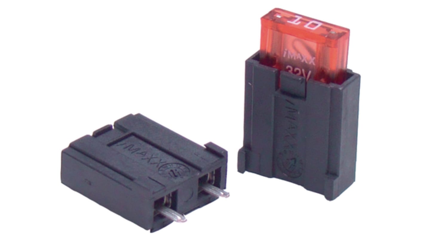 iMaXX 30A Fuse Holder for 14.2 x 6 x 15.6mm Fuse, 1P, 125V