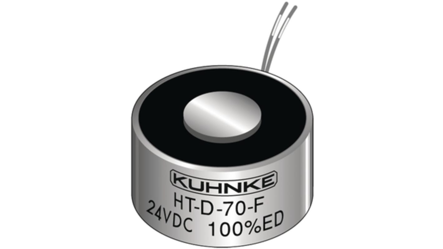 Imán de sujeción Kuhnke HT -D 50-F - - 24VDC 100%ED, 50mm, 350g