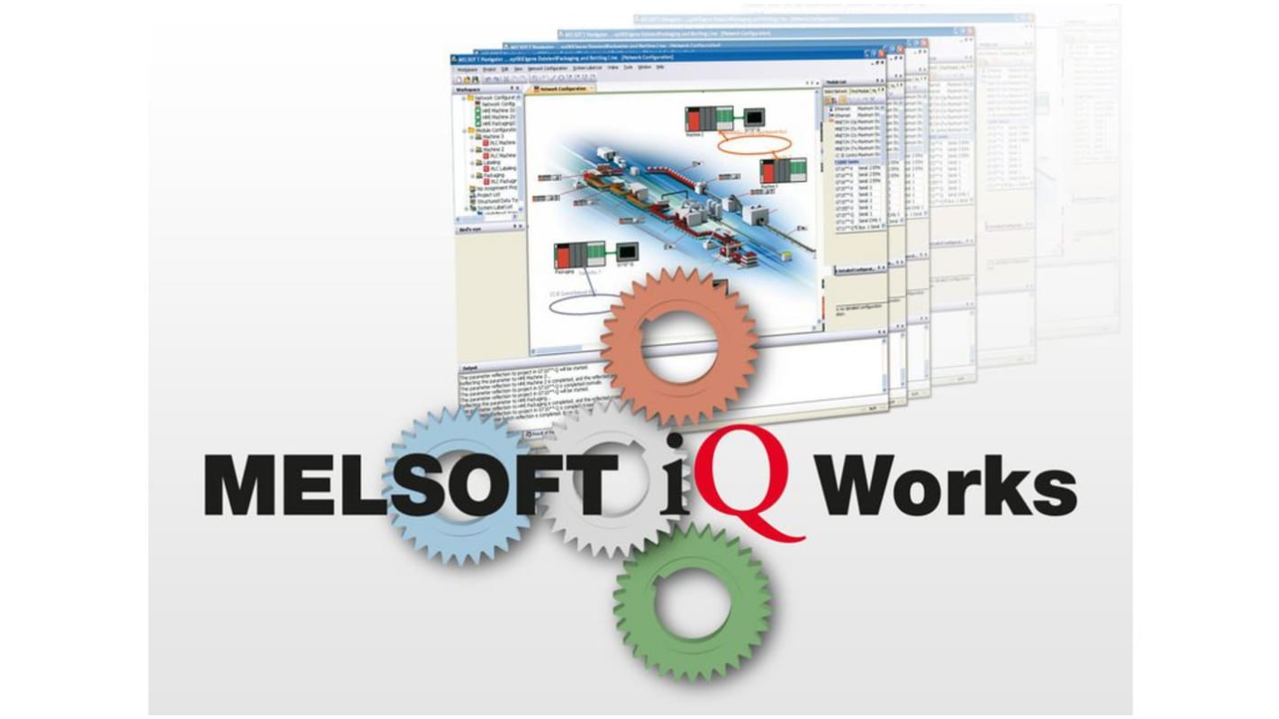 Software di programmazione PLC Mitsubishi Electric, serie IQ