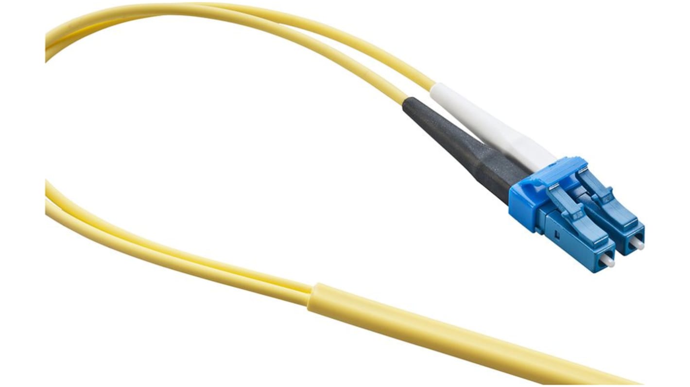 Leoni Kerpen LC to LC Multi Mode Fibre Optic Cable, 2m