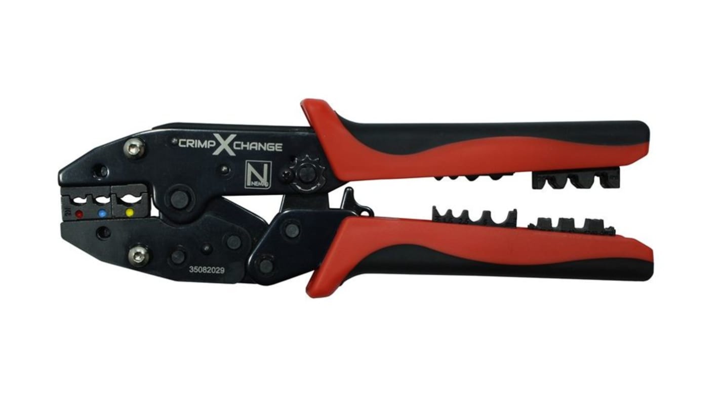 NEMIQ NCX IEUF NCX IEUF Mechanical Ratcheting Crimp Tool for End Sleeves, Insulated Terminals, Uninsulated Copper Tube