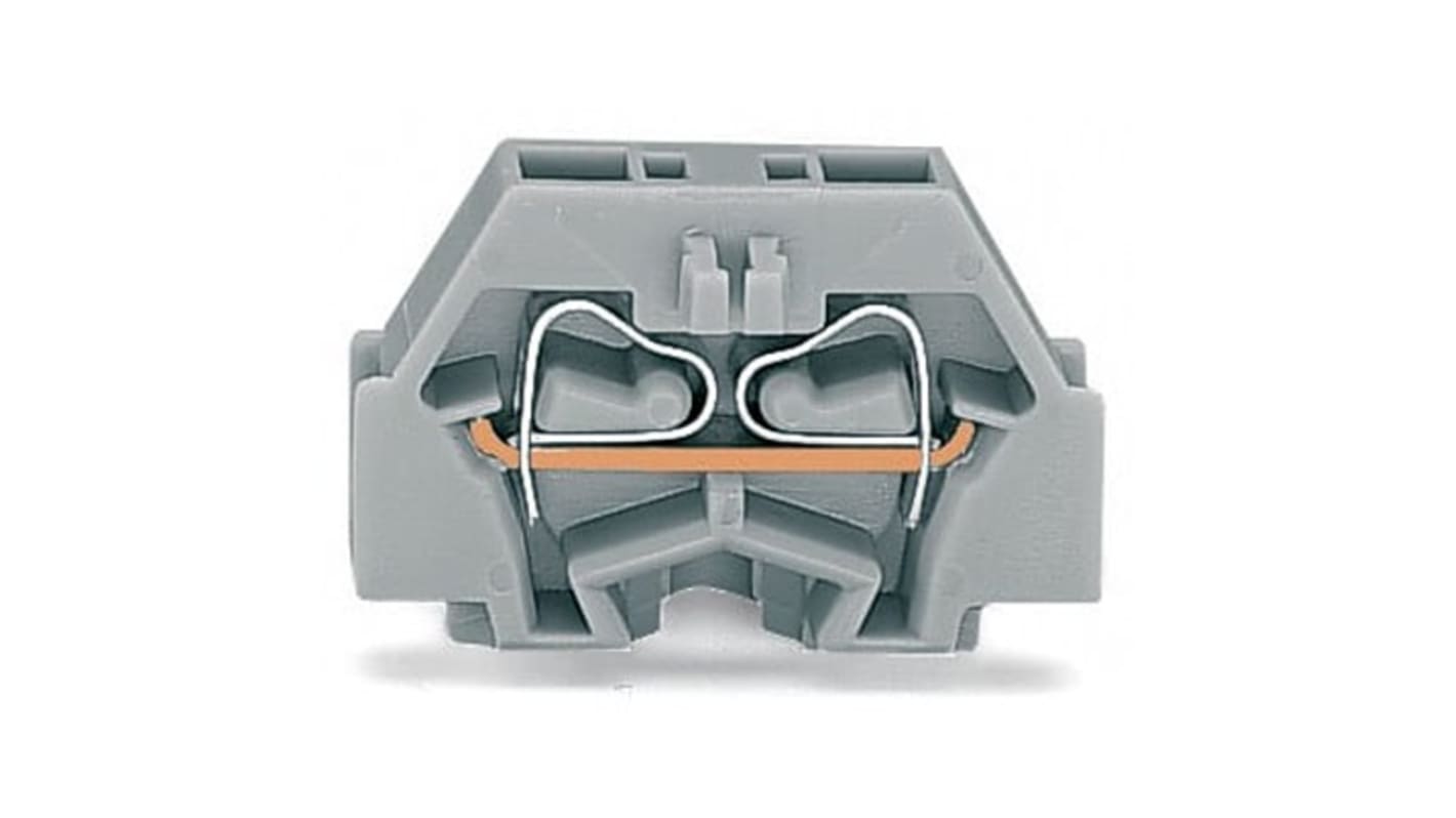 260 Series Orange Terminal Block, 1.5mm², 2-Level, Cage Clamp Termination