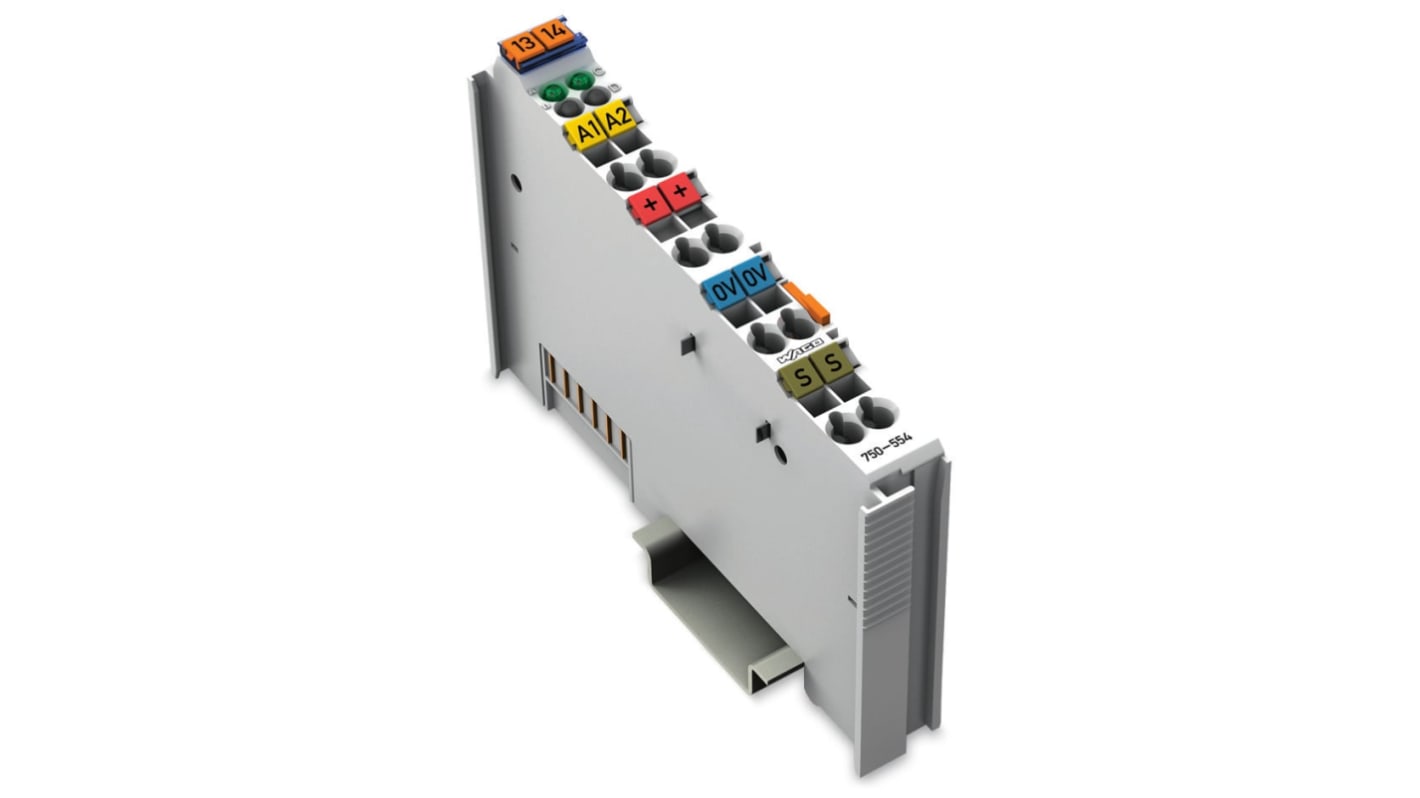 Wago 750 Series PLC I/O Module for Use with Resistance Sensors, 5 V Supply, Analogue Output, 2-Input, Analog Input