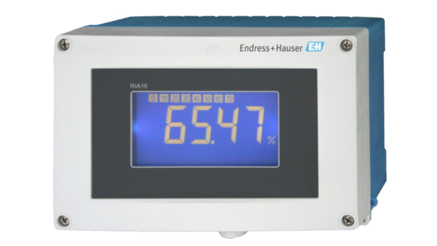 Endress+Hauser プロセスインジケータ LCD RIA16シリーズ