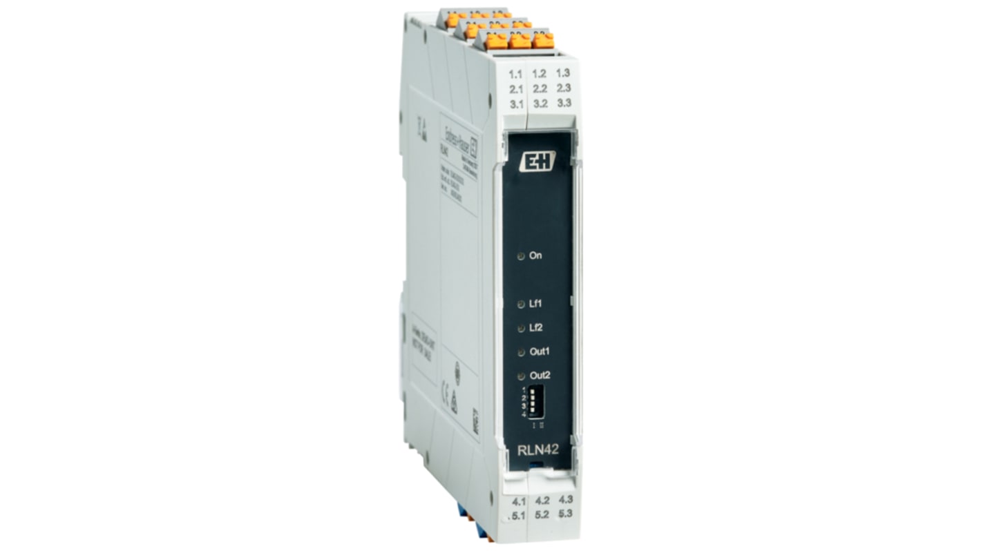 Endress+Hauser 2 Channel Galvanic Barrier, Isolating Amplifier, NAMUR Sensor, Switch Input, Relay Output, SIL 2, Zone 2