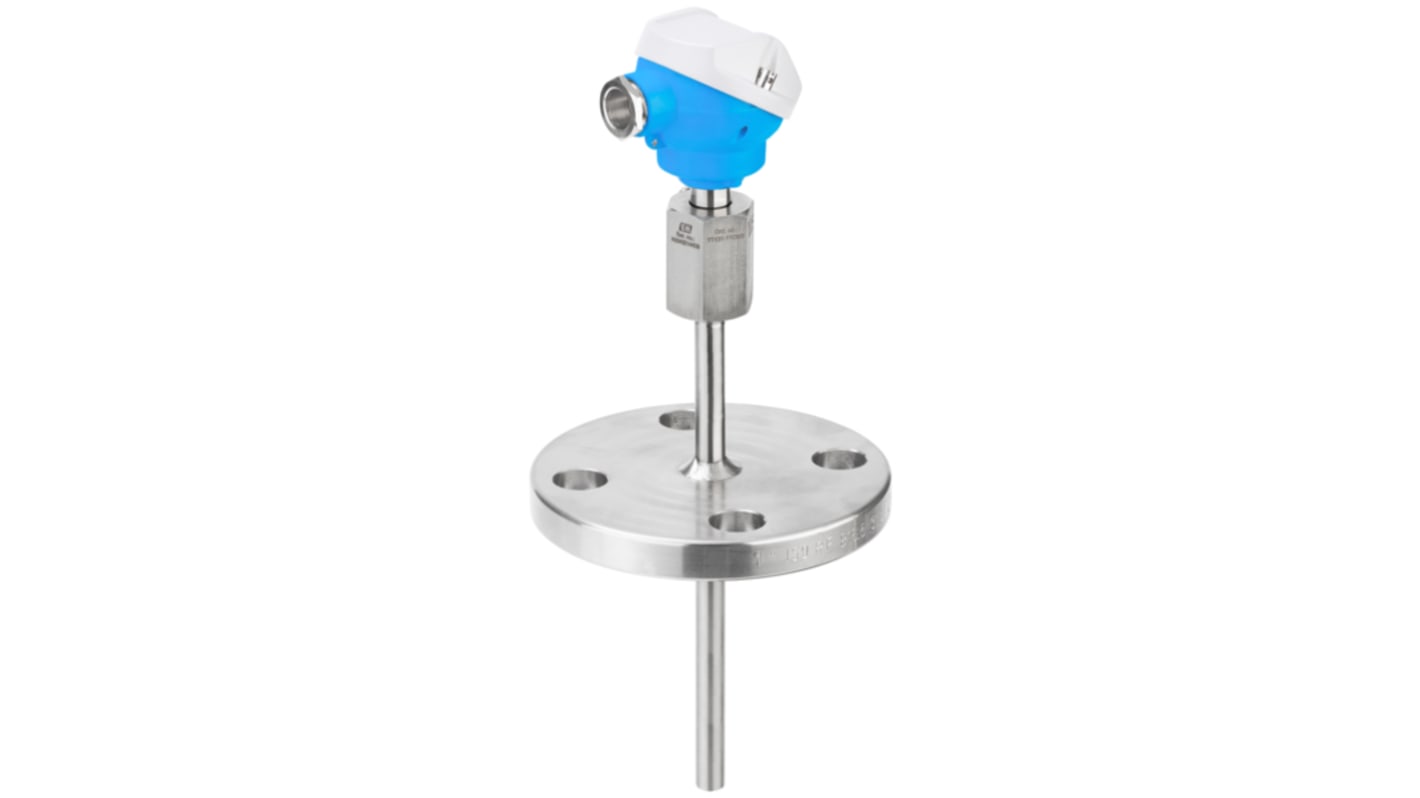 Sensor de temperatura PT100 Endress+Hauser de 4 hilos, sonda: Ø 9mm, long. 100mm, temp. -50°C → +650°C