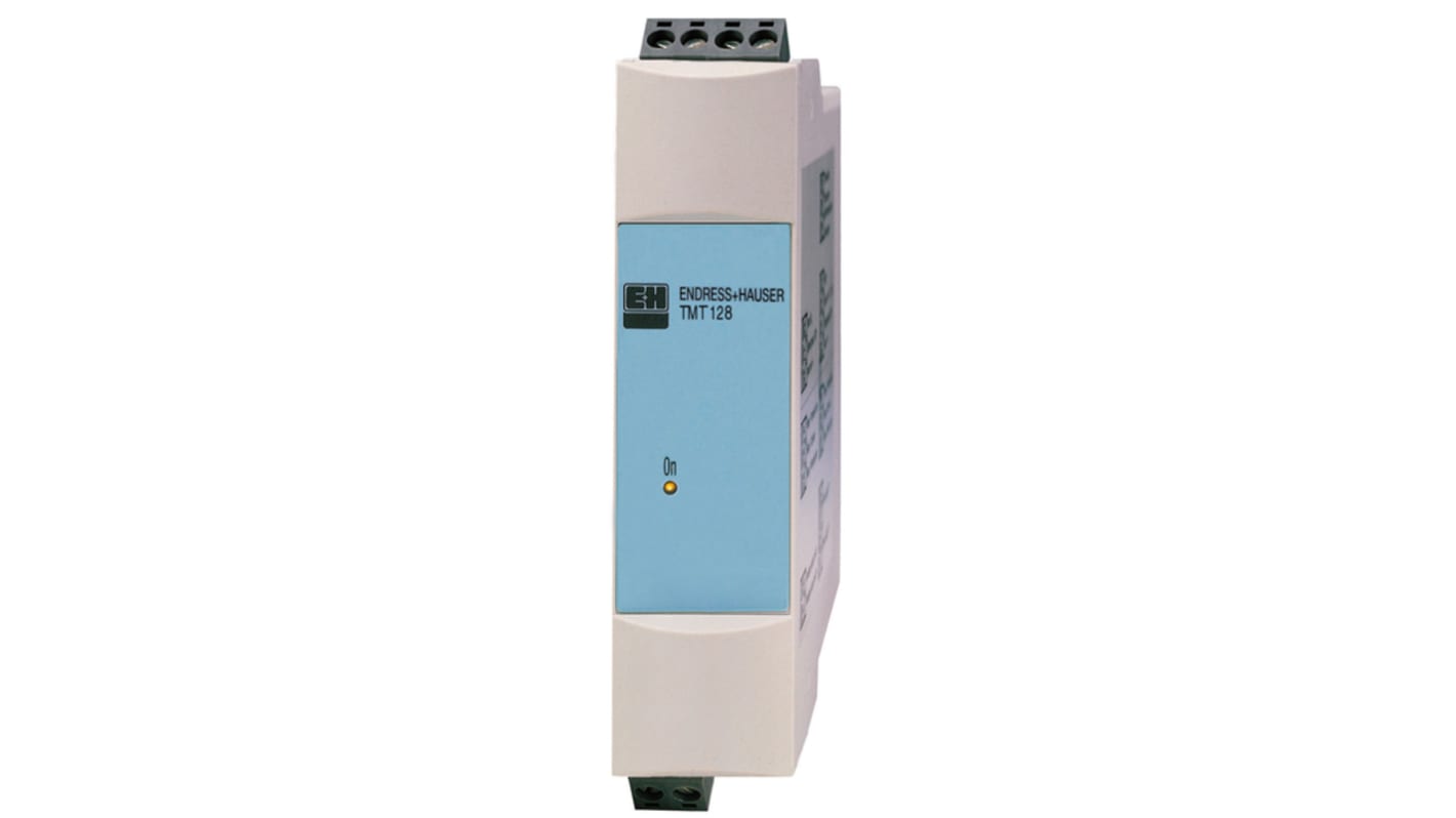 Transmisor de temperatura Endress+Hauser serie TMT128, rango temp: -270°C → 1372°C, para TC, 12 - 35 V