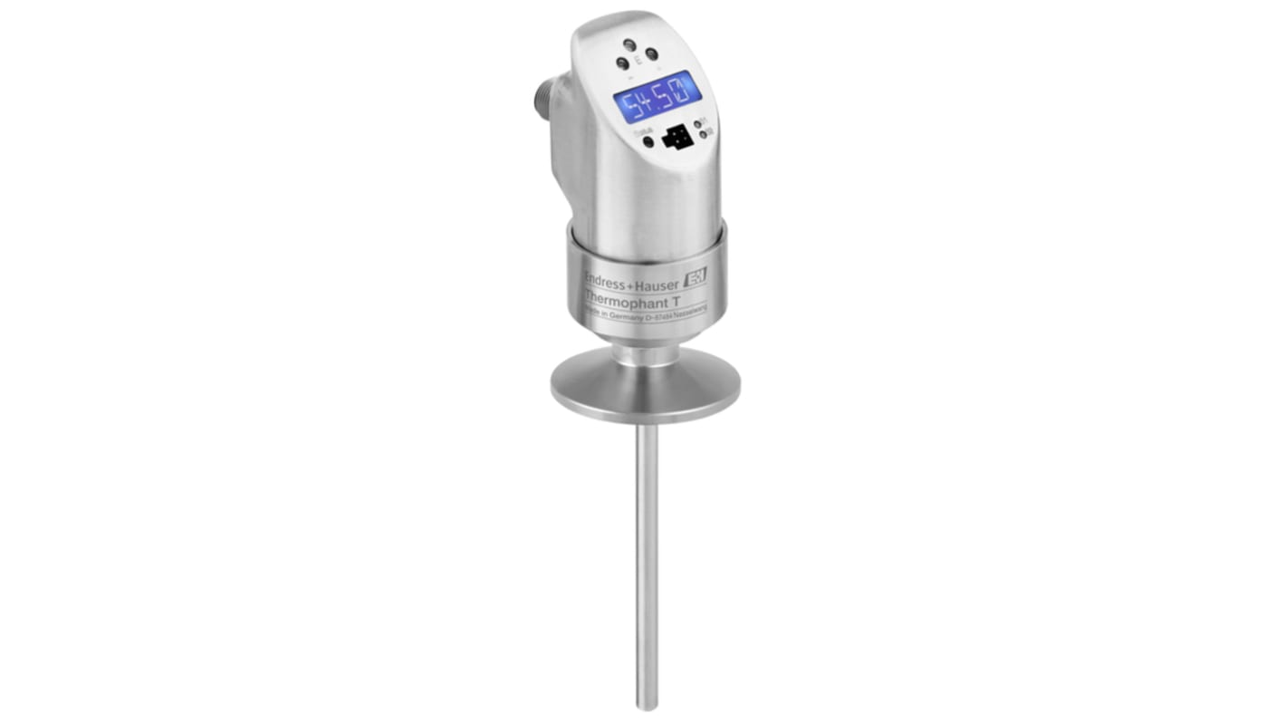 Endress+Hauser PT100 Temperature Sensor, G 1/2, K +200°C Max