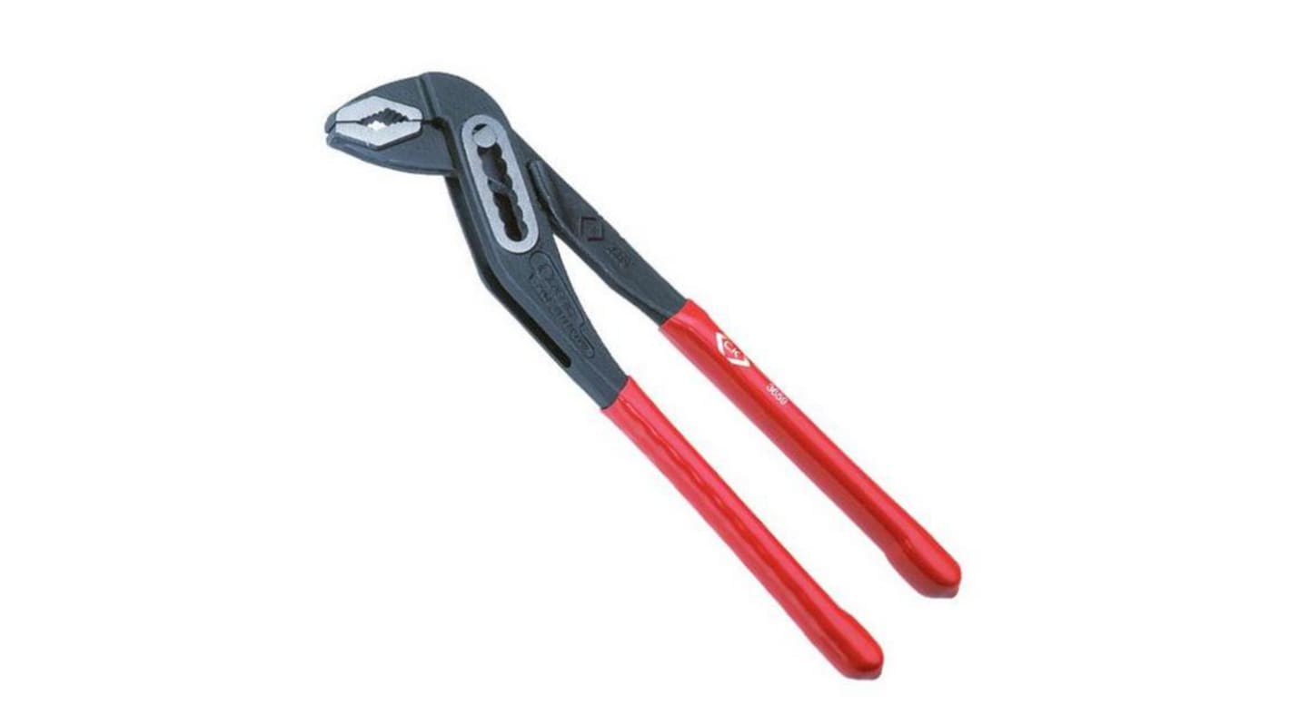 CK T3659A Water Pump Pliers, 240 mm Overall, Bent Tip