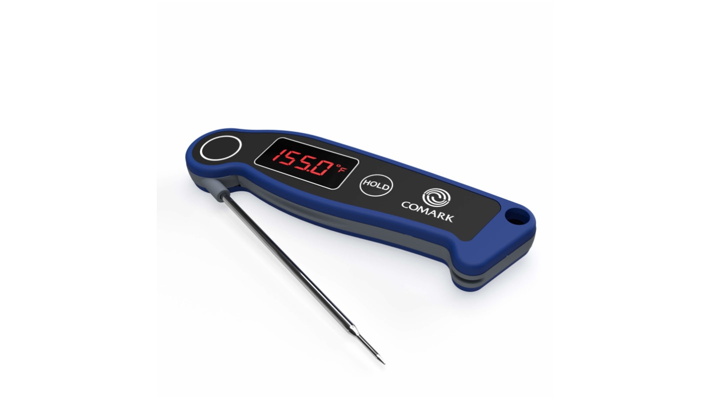 Comark P19W Thermocouple Digital Thermometer for Food Industry Use, K Probe, 1 Input(s), +300°C Max, ±0.9 °F Accuracy