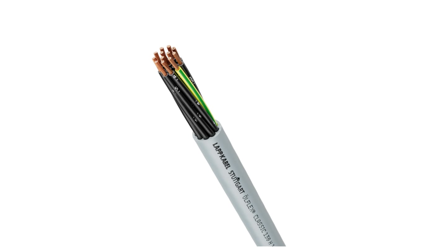 Cable de control Lapp OLFLEX CLASSIC 130 de 3 núcleos, 0,5 mm², funda de Compuesto sin halógenos