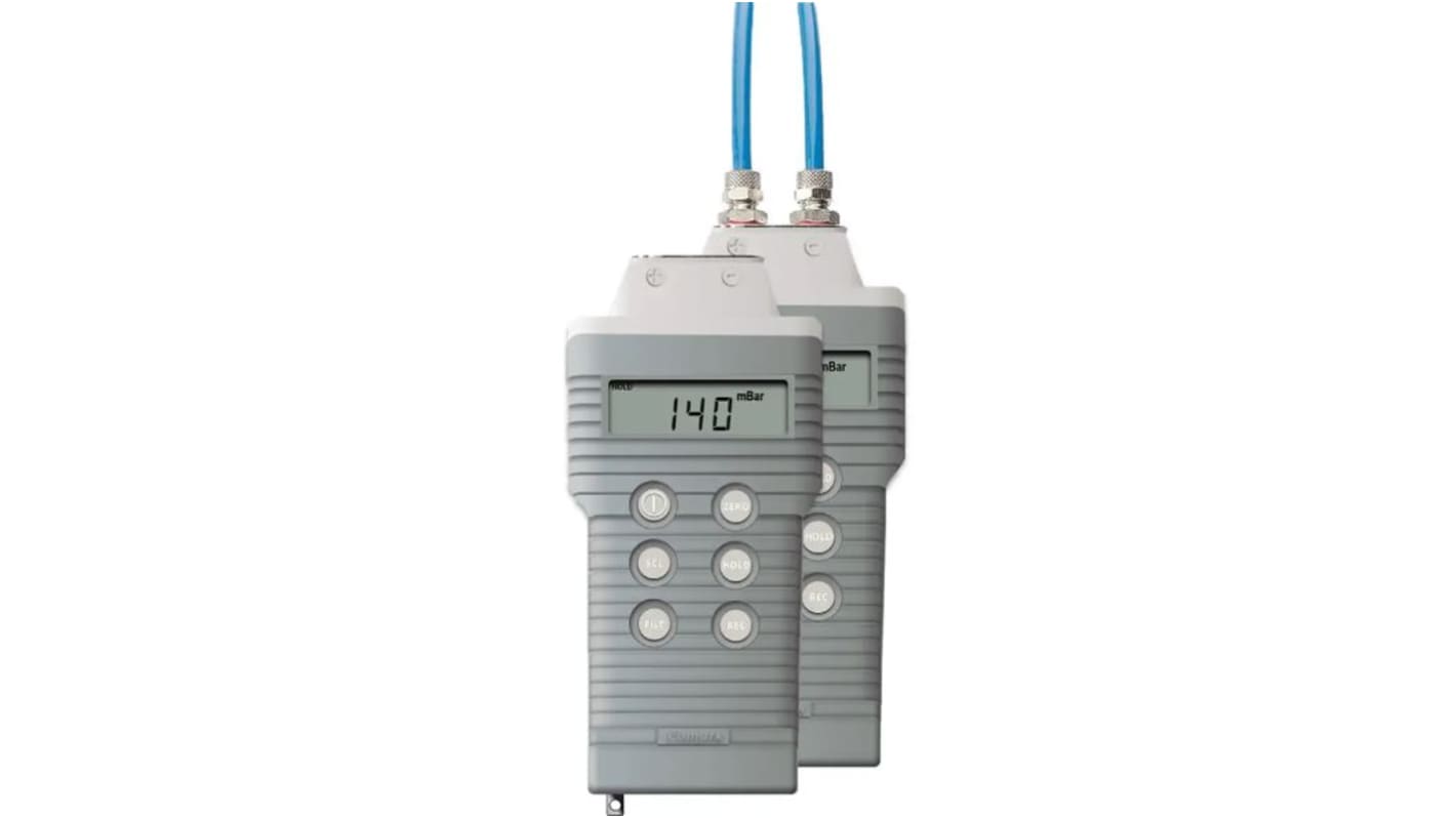 Comark C9551 Differential, Gauge Manometer With 2 Pressure Port/s, Max Pressure Measurement 14kPa With UKAS Calibration