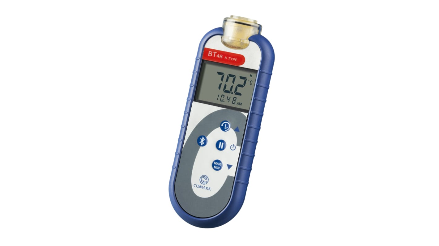 Comark BT42C Digitális hőmérő, alkalmazás: Egészségügy, gyógyszeripar, típus: hőelem, ISOCAL