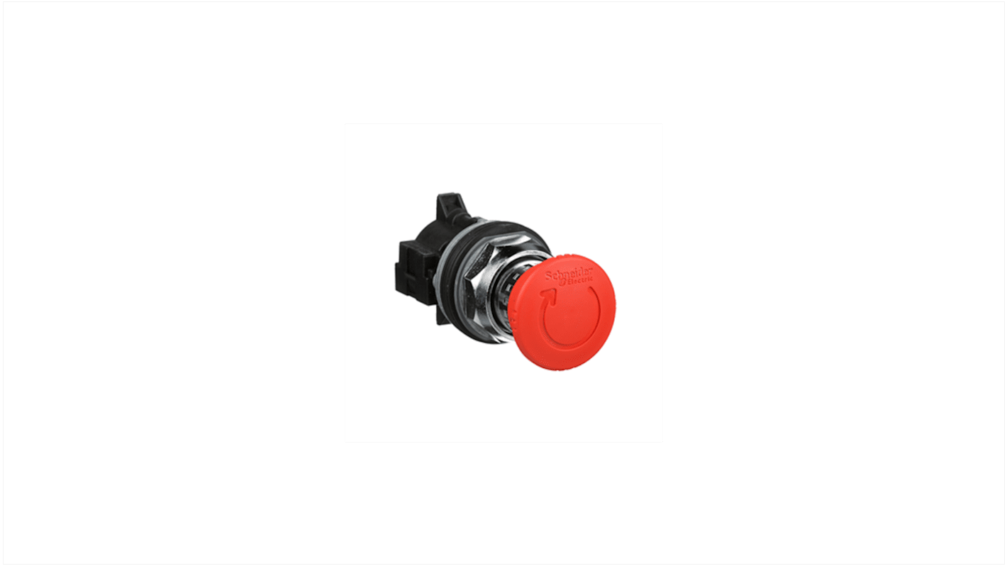 Bouton poussoir rouge diamètre 22mm