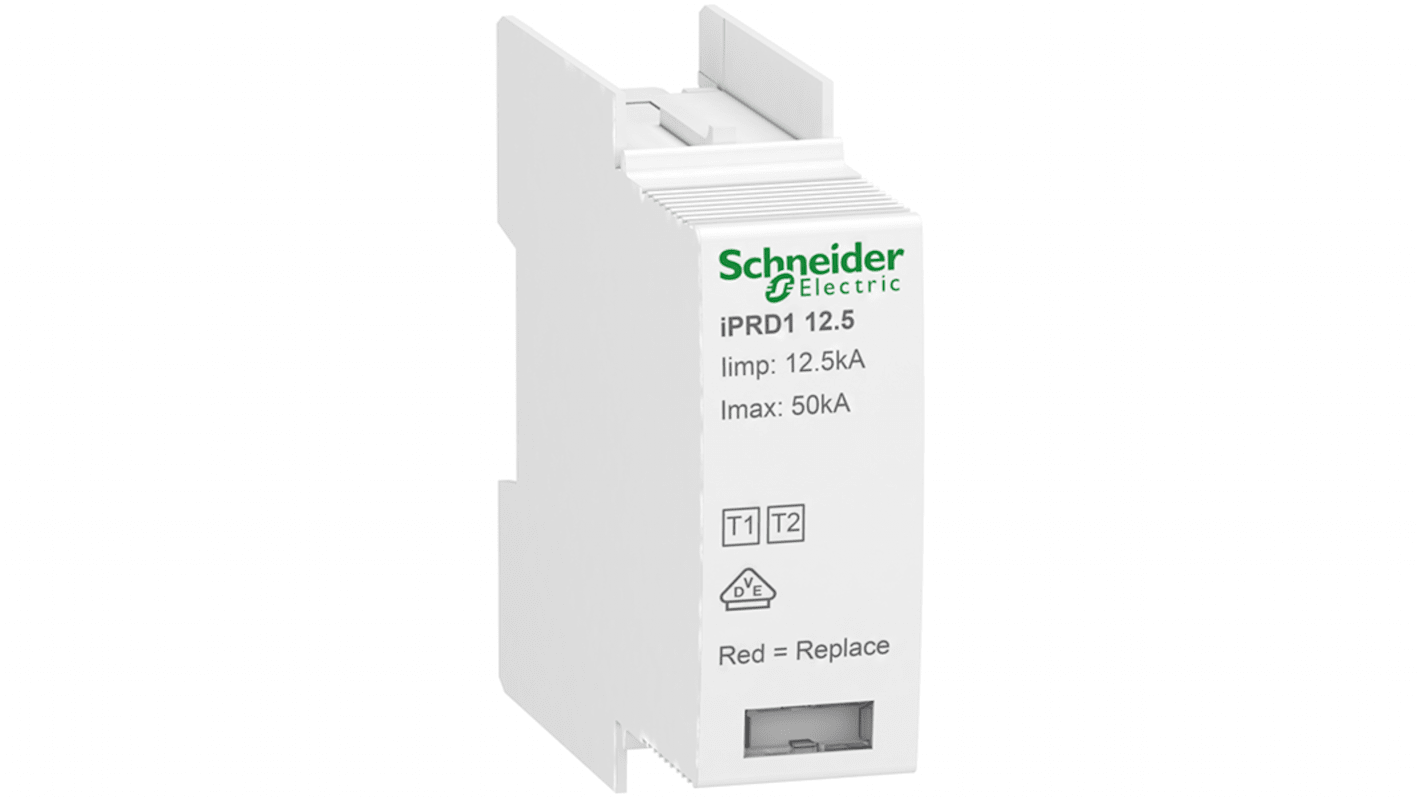 Schneider Electric Serie A9L, Überspannungsableiter, Steckverbinder, 350V ac 20kA Acti9 A9L