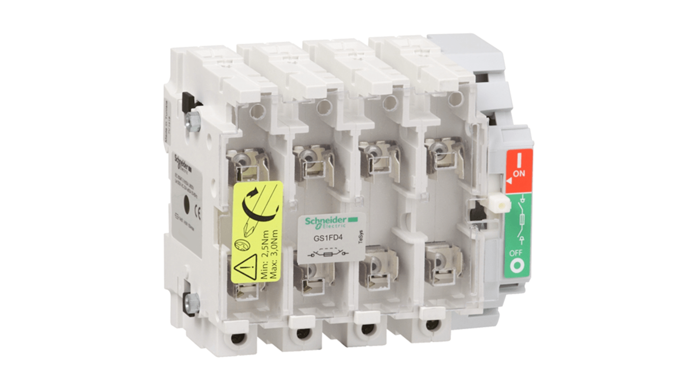 Schneider Electric Trennschalter 4-polig, 50A, 50A Geschlossen