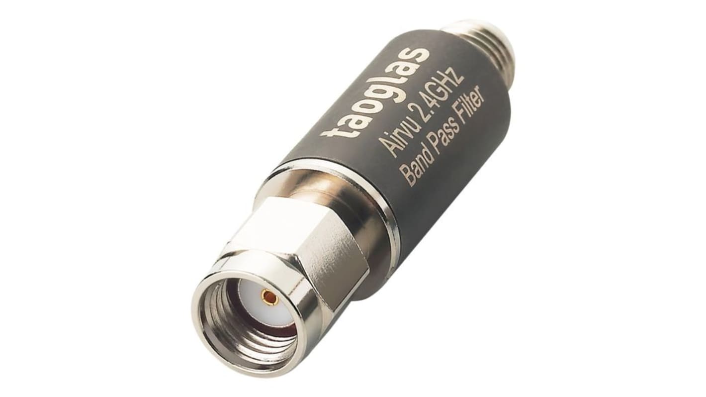 Adaptador de RF Taoglas BPF.24.01, SMA, 2.5GHz, 9.6dB