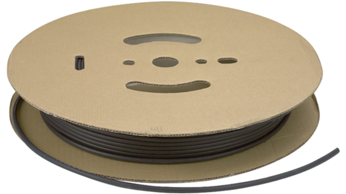 DERAYH 1.5 DSGCanusa Heat Shrink Tube, Black 38mm Sleeve Dia. x 50m