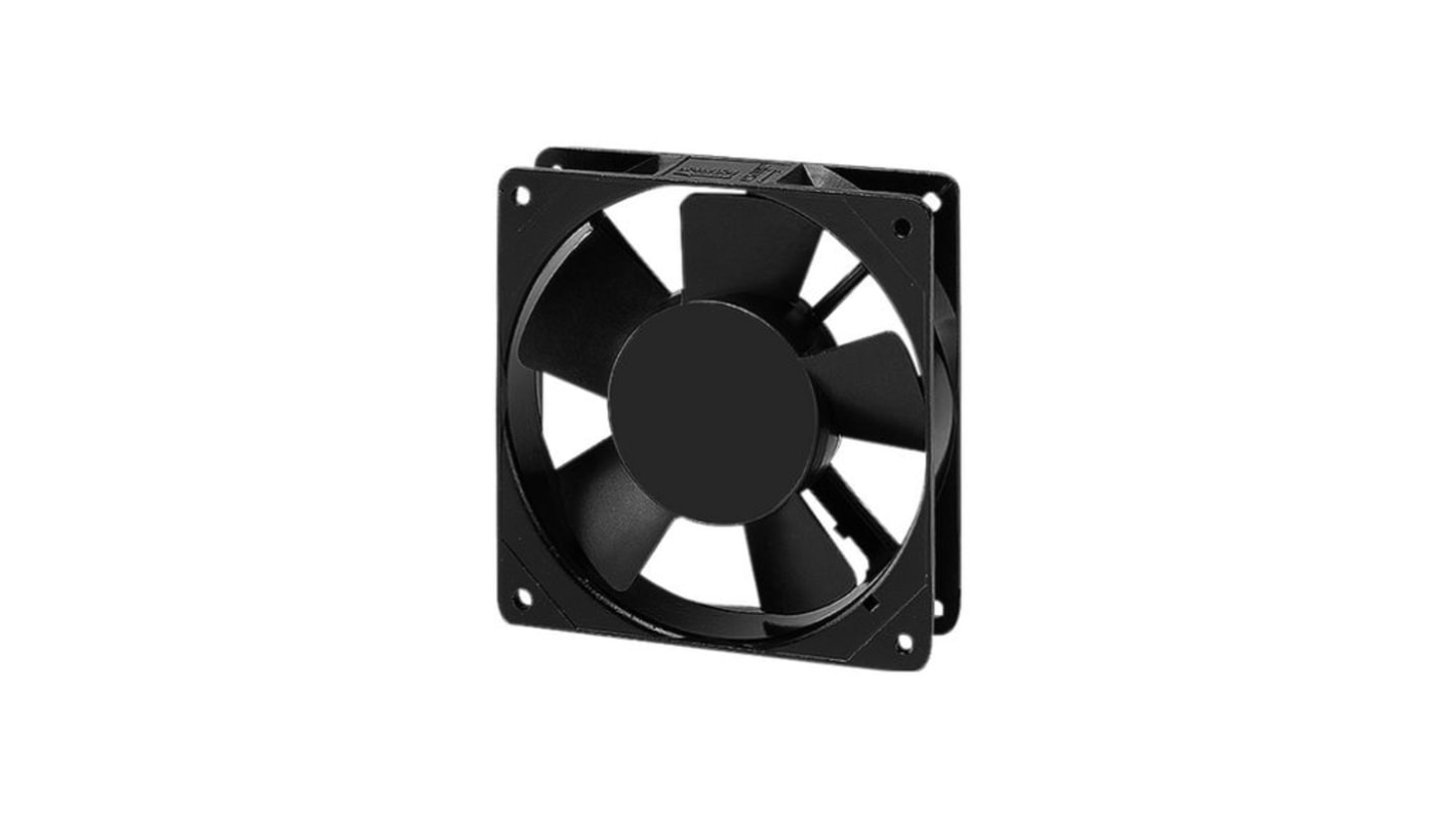 Sunon Axial Fan, 230 V, ac Operation, 78cfm, 18W, 90mA Max, 120 x 120 x 25mm