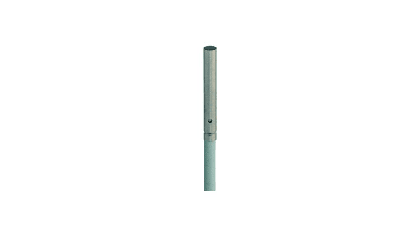 Contrinex DW-AD-62 Series Inductive Barrel-Style Inductive Proximity Sensor, 1 mm Detection, PNP Normally Open Output,