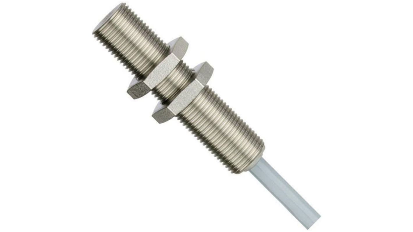 Sensor inductivo Contrinex, M18 X 1,5, alcance 10 mm, salida PNP normalmente abierto, 10 → 30 V dc, IP68 / IP69K