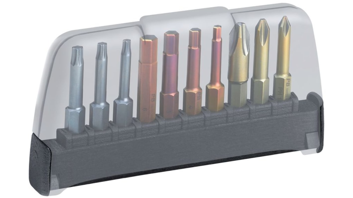 Set punte per trapano PB SWISS TOOLS, 10 pezzi