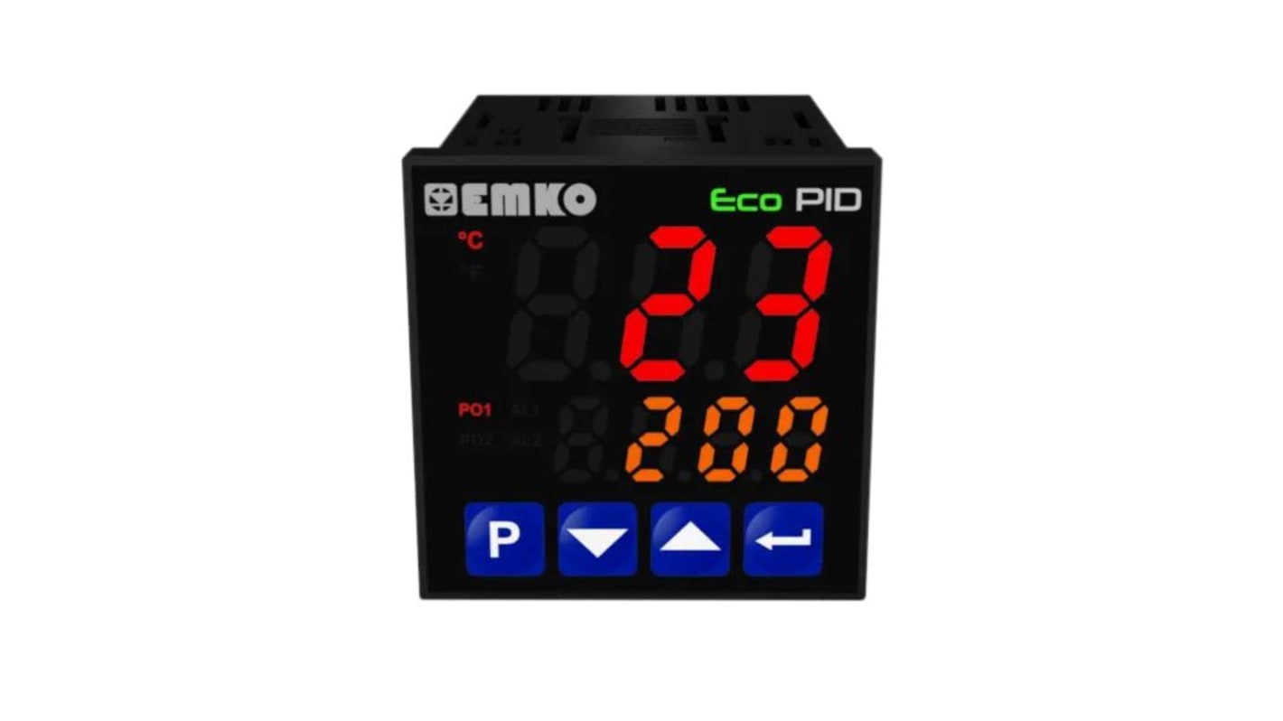 Módulo de control de temperatura Emko serie ecoPID Relé, SSR