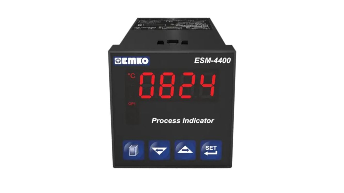 ESM Indicators Digital Panel Multi-Function Meter for Current, Voltage, 46mm x 46mm