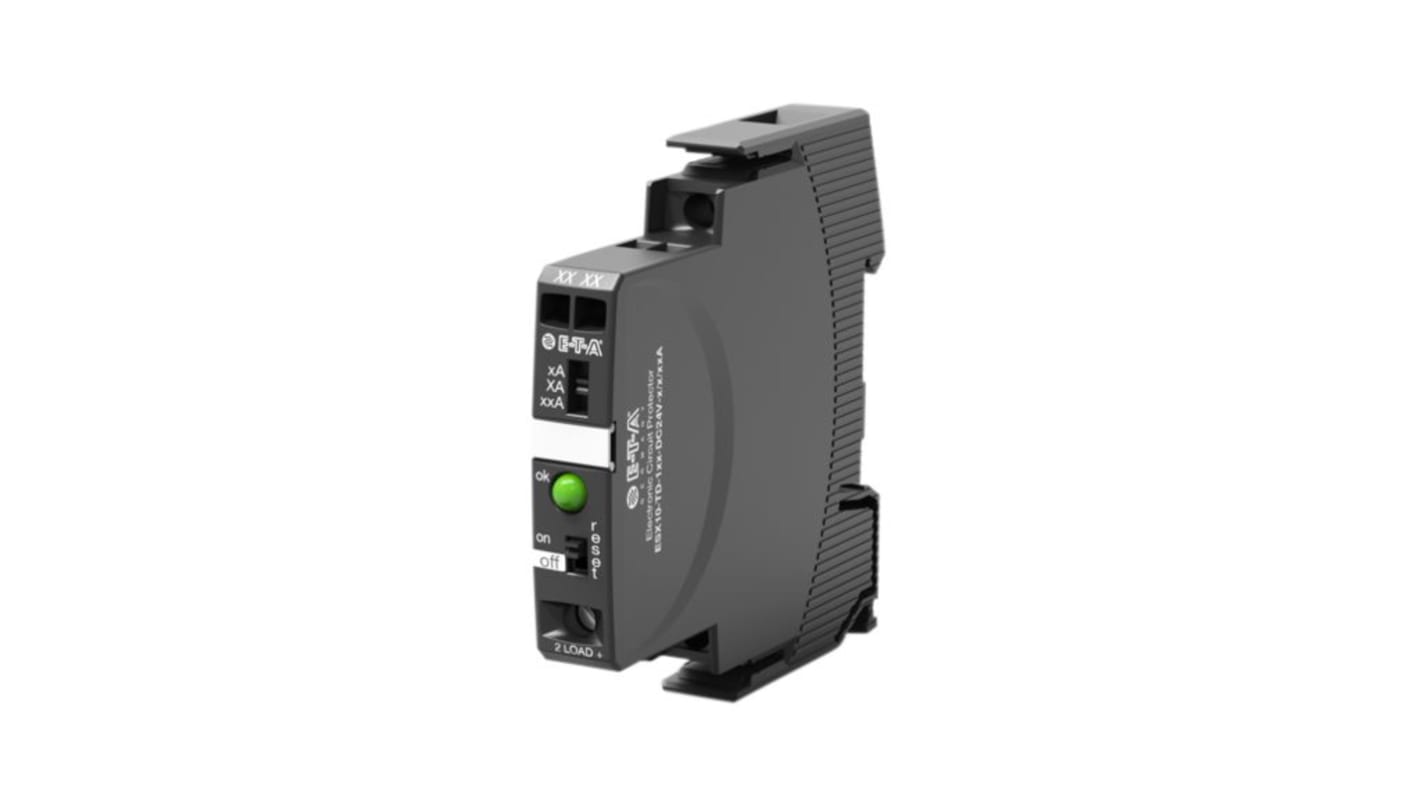 Electronic Circuit Breaker 2A 24V ESX10-S, Plug In