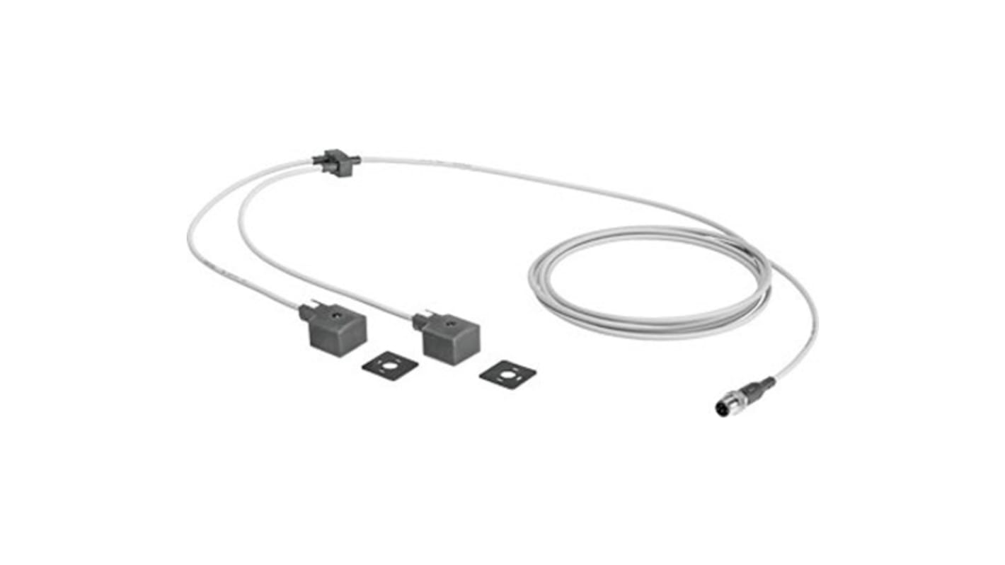 Connettore Festo serie NEDY, lungh. 2.5m, per uso con Catene energetiche, applicazioni robotiche