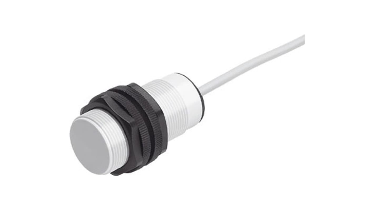 SIEN Series Inductive Barrel-Style Proximity Sensor, M30 x 1.5, 10 mm Detection, NPN Output, 10 - 30 V, IP65, IP67