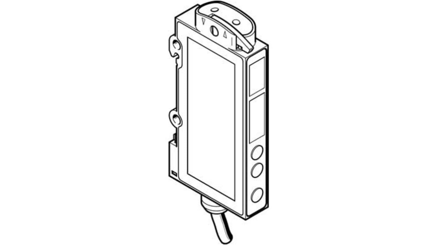 Fibre Optic Sensor, NPN Output, IP64, 10 - 30 V