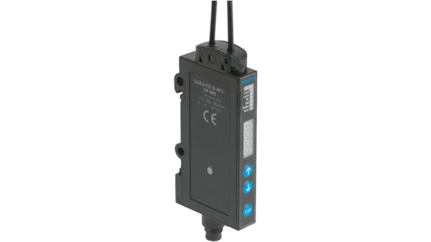 Sensore per fibre ottiche Festo, PNP, 10 - 30 V, IP64