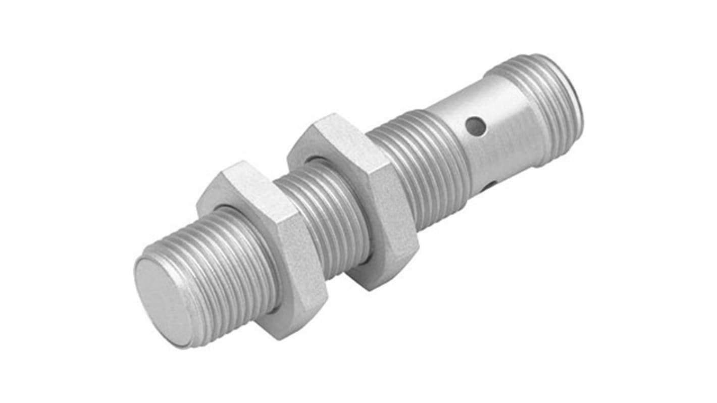 Sensor de proximidad, M12 x 1, alcance 3 mm, salida NPN, 10 - 30 V, IP67