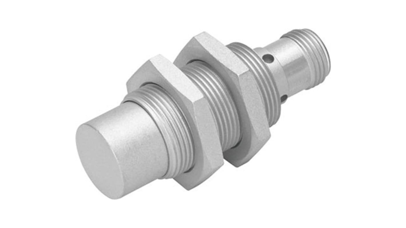 Sensor de proximidad, M18 x 1, alcance 5 mm, salida NPN, 10 - 30 V, IP67