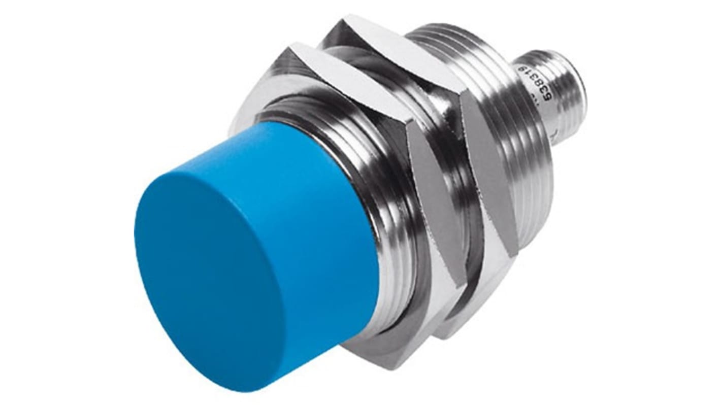 Sensor de proximidad, M30 x 1.5, alcance 20 mm, salida PNP, 10 - 30 V, IP67