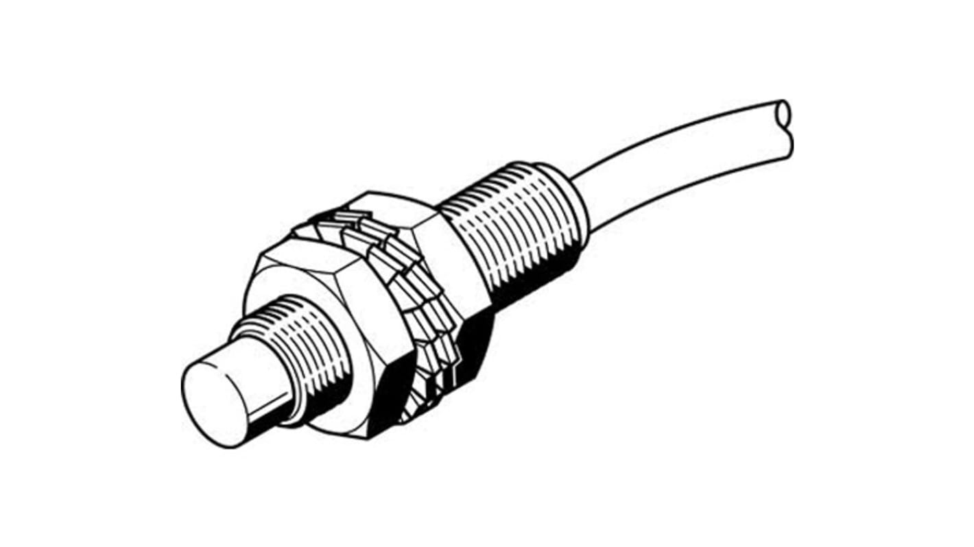 Festo SIEF M8 Näherungssensor Induktiv, zylindrisch 4 mm NPN 10 - 30 V, IP67