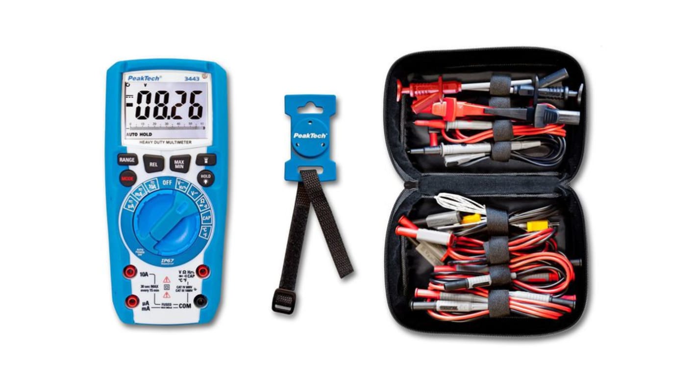 P3443 + P8200 + P7100 Multimeter