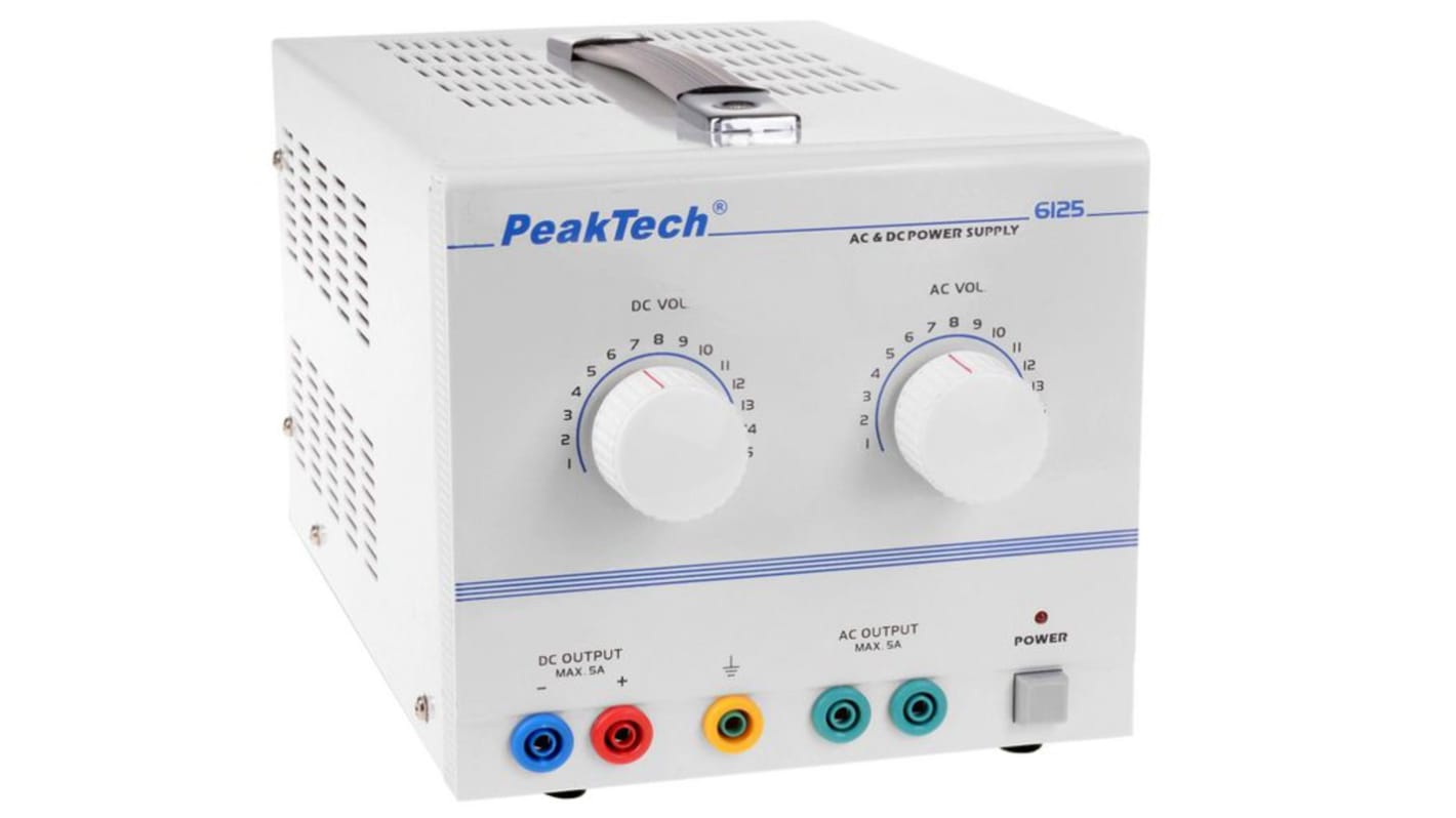 PeakTech P6125 Labornetzteil 75W, 15V