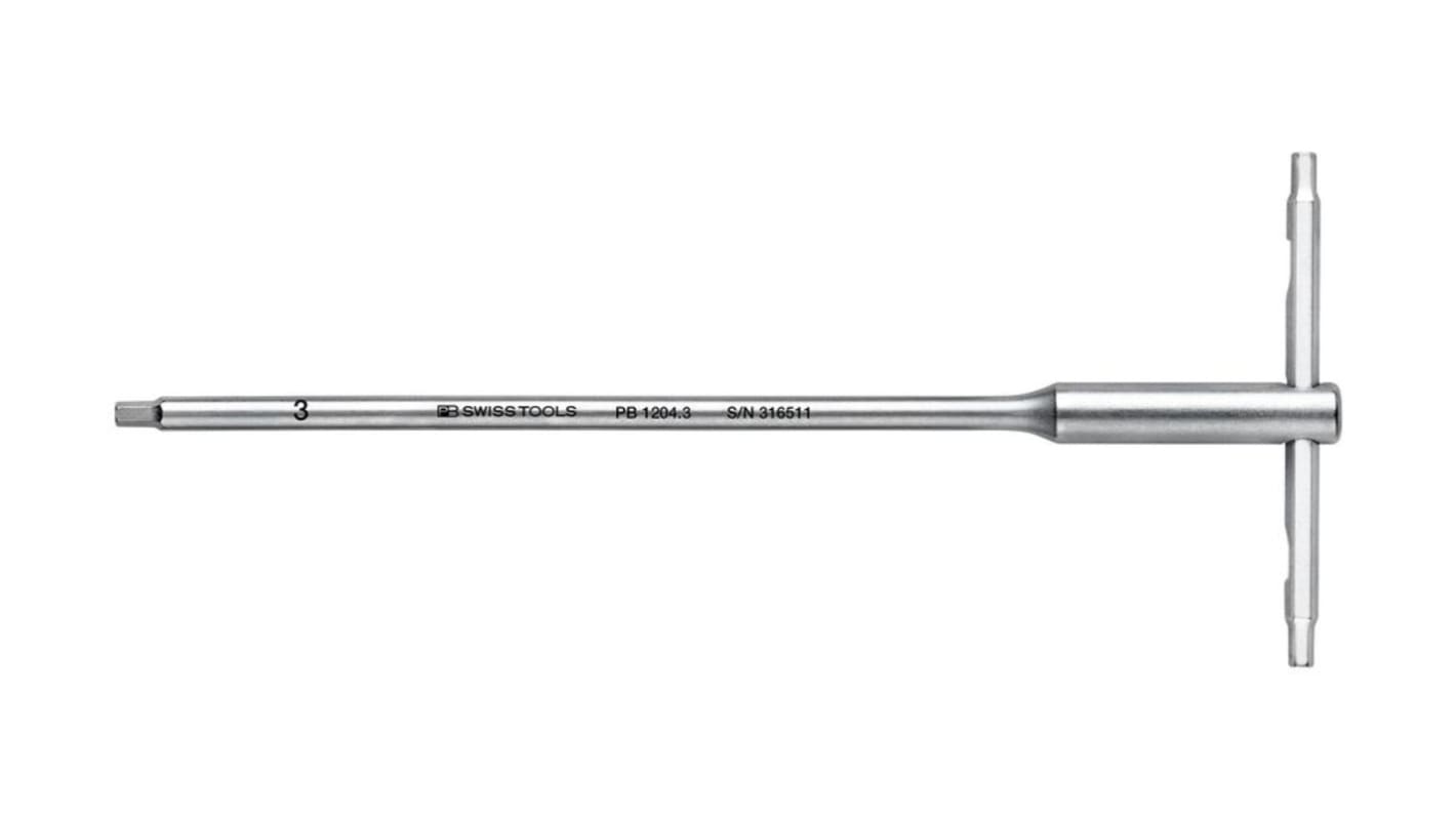 PB SWISS TOOLS Imbuszkulcs Metrikus 3mm, T alakú