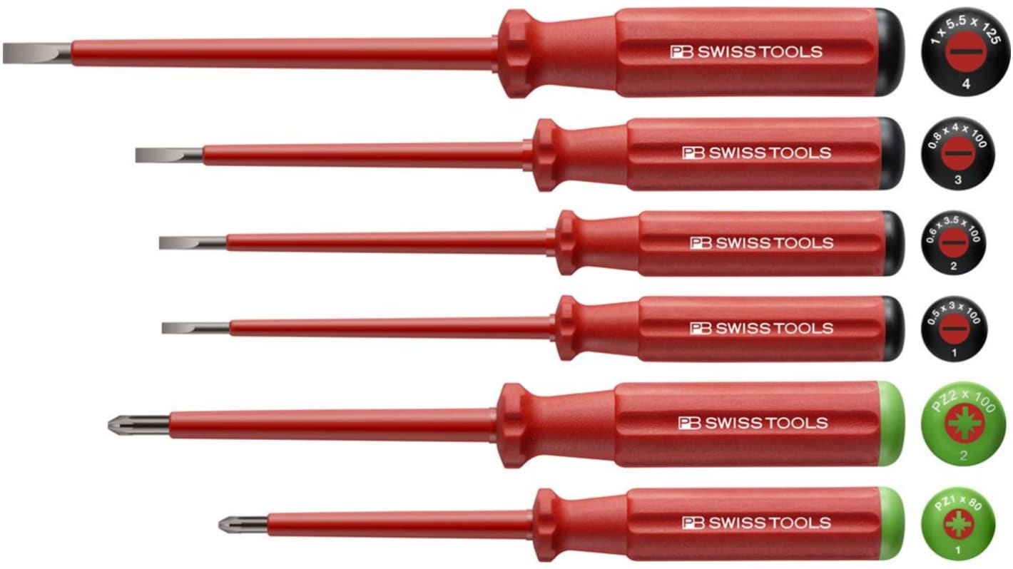 Set di cacciaviti PB SWISS TOOLS PB 5543, 6 pezzi