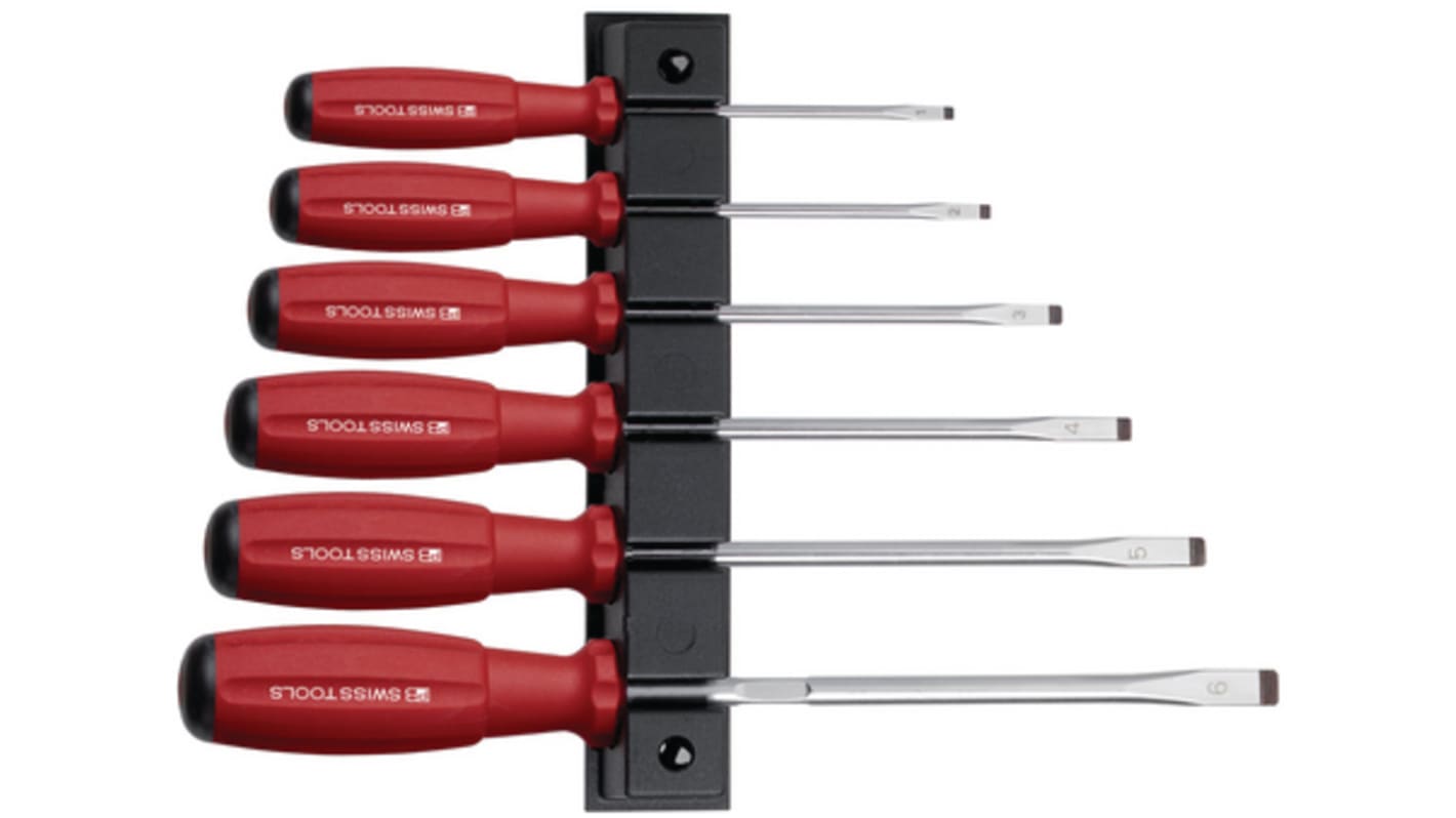 Slotted Assorted Screwdriver Set, 6-Piece