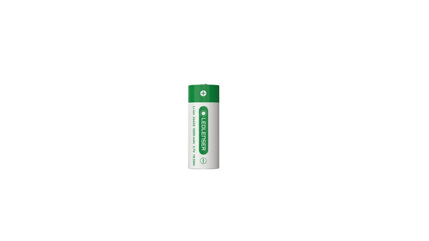 3.7V Lithium-Ion Rechargeable Battery Pack, 5Ah - Pack of 1