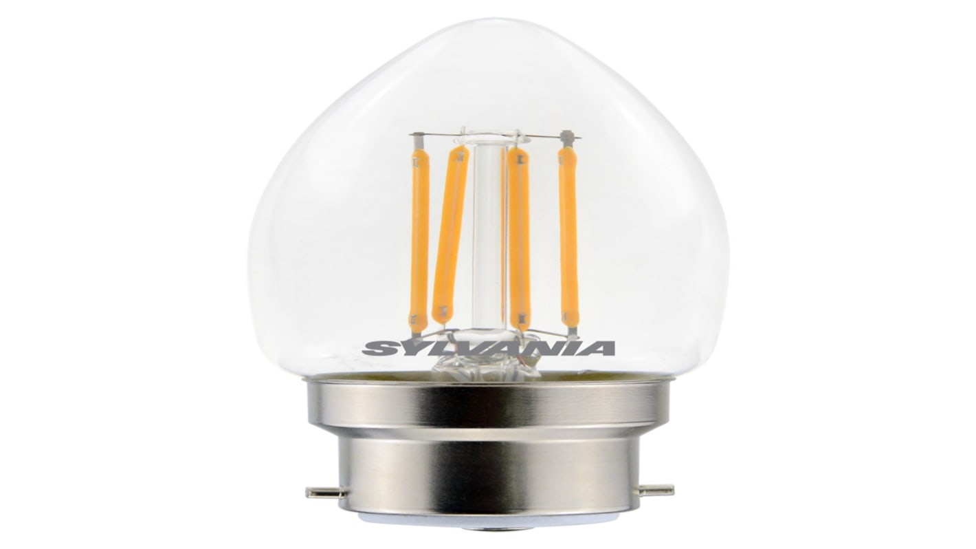 Sylvania ToLEDo Retro Candle B22 LED Bulbs 4.5 W(40W), 2700K, Homelight, Candle shape