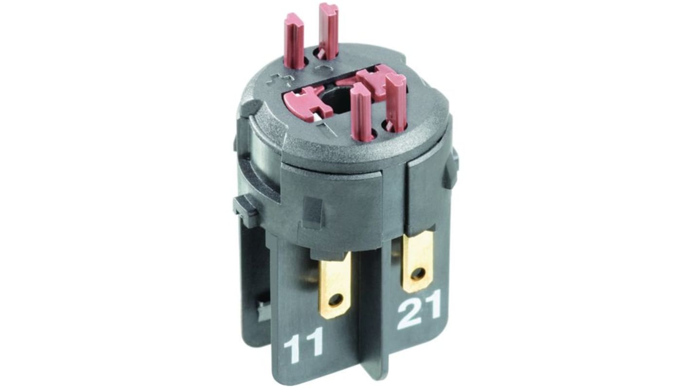 1.20.126.504/0000 | 1.20.126 Series Contact Block for Use with RAFIX 22 ...