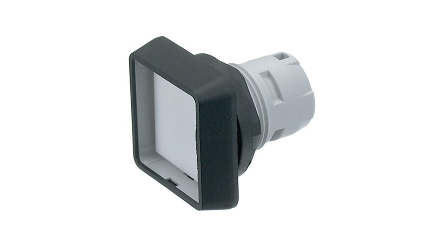 Illuminated push button 25x25mm