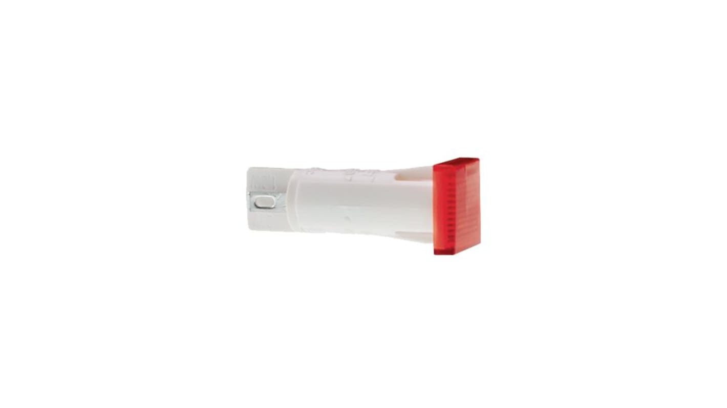 Bombilla para piloto luminoso Filamento Rojo, 28V, Ø 10mm